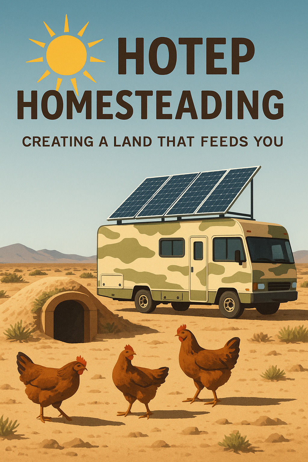 Hotep Homesteading Book: Creating a Land That Feeds You