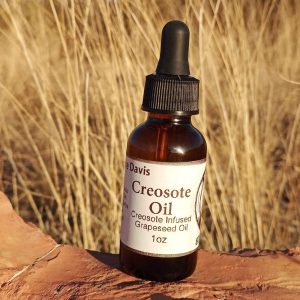 1oz Creosote Oil INFUSED Grapeseed Oil, Chaparral Fragrance