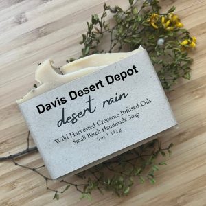 Desert Rain Creosote Cold Process Soap | Vegan | Monsoon Rain Natural Soap | Chaparral | Small Batch Handmade