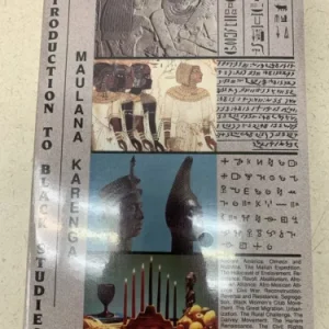 INTRODUCTION TO BLACK STUDIES MAULANA KARENGA 1993 BOOK SECOND EDITION KD-1