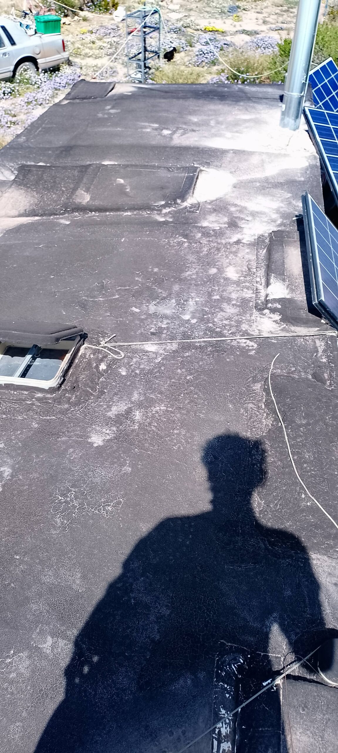 24 by 7 foot Movie Theater Roof Lease
